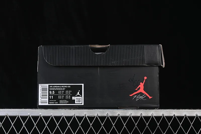 All categories Air Jordan Jordan series basketball shoes Air Jordan 3 LJR version Air Jordan 3 OG "Rare Air" AJ3 Joe 3 small reverse hook IB8967-004